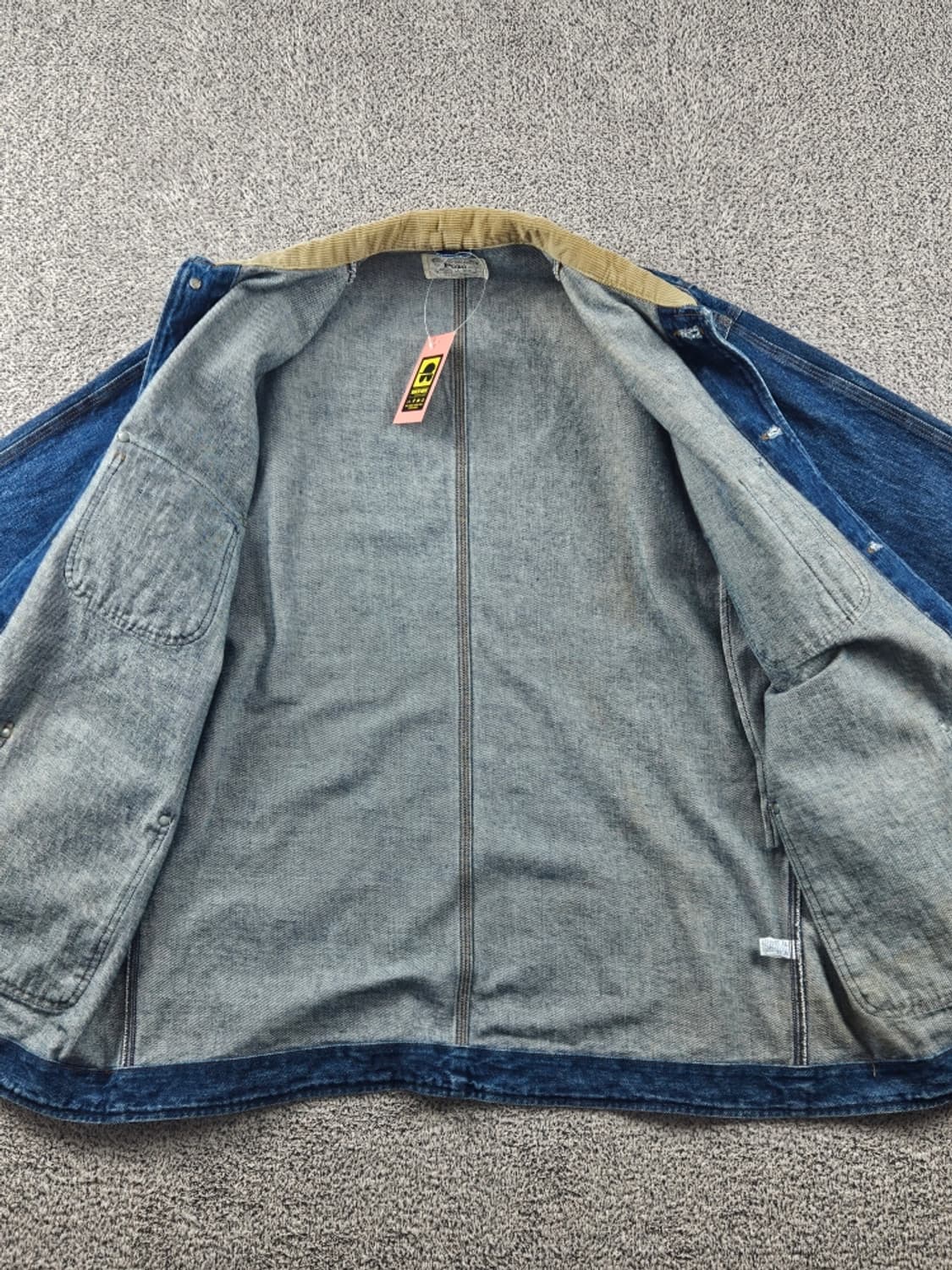 80's USA 폴로랄프로렌 덩가리 데님 초어 자켓 (L) / 10704 상품이미지10