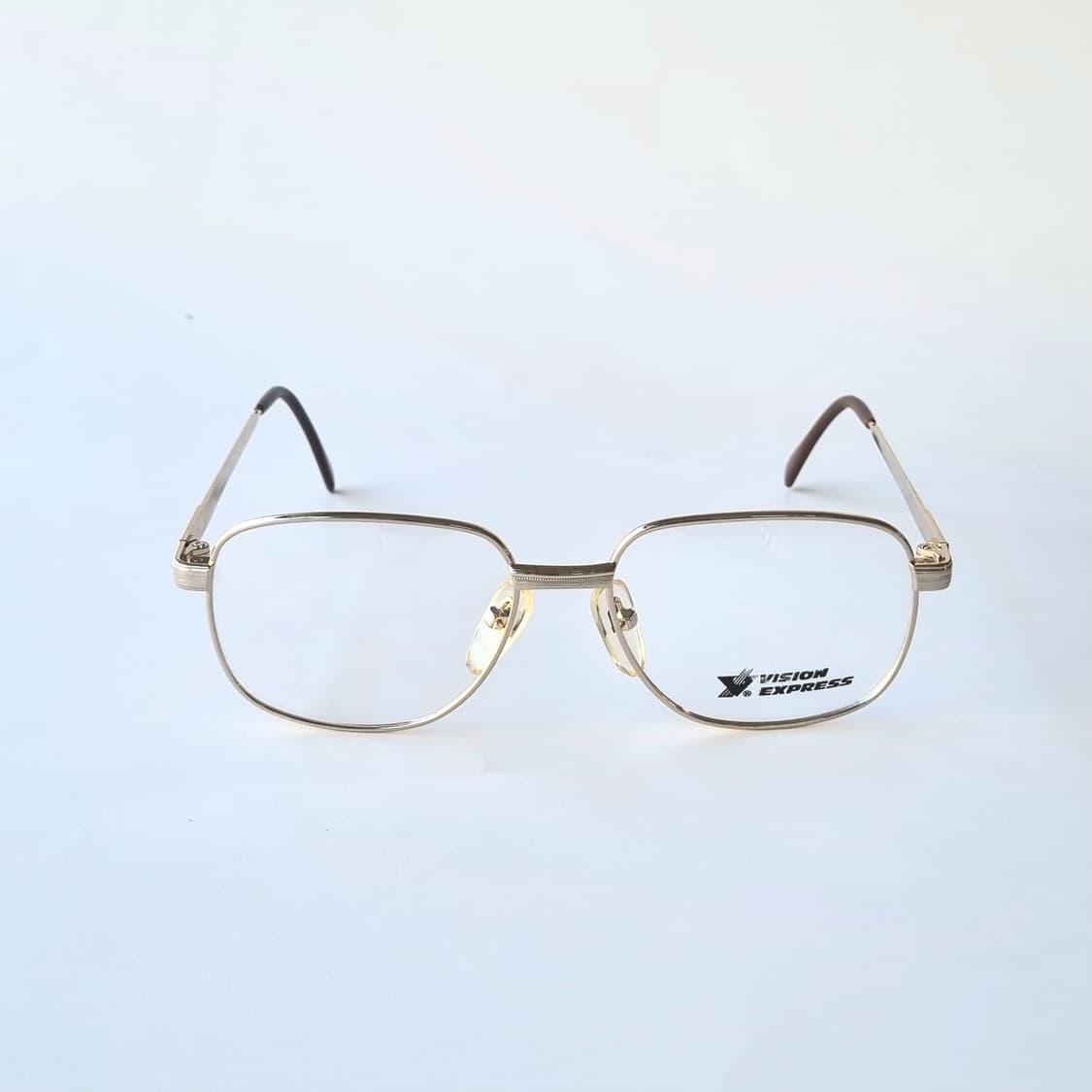 데드스탁 골드 스퀘어 긱시크 안경테 754 상품이미지2