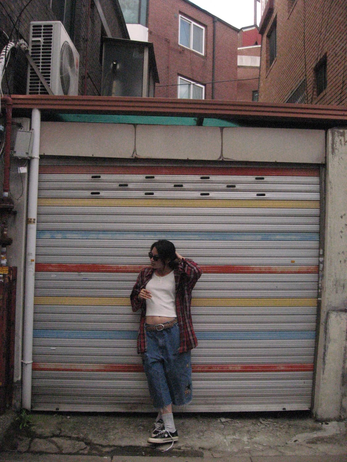 Vintage carhartt 더블니 버뮤다 쇼츠 상품이미지7