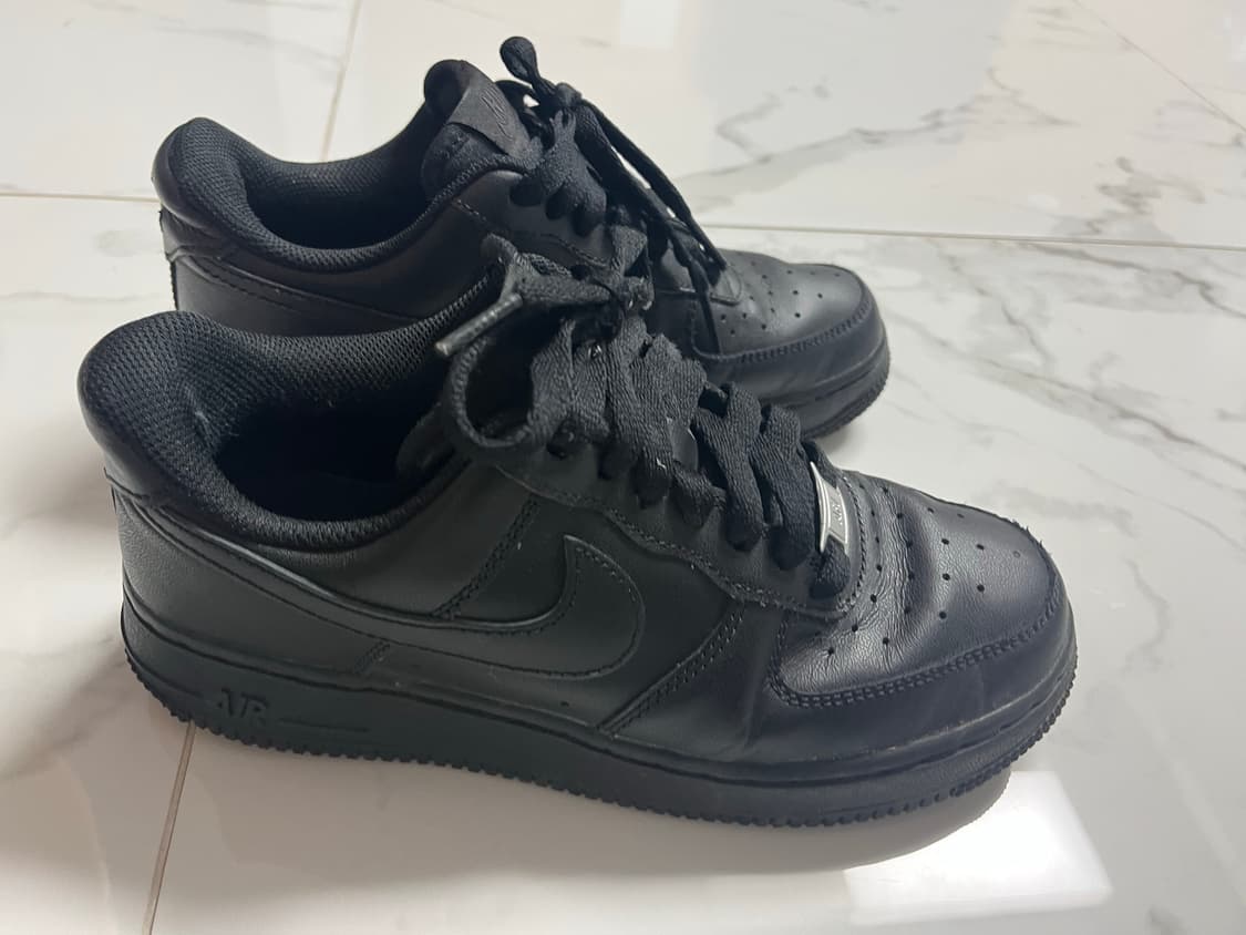 나이키 에어포스 블랙 230mm 상품이미지3