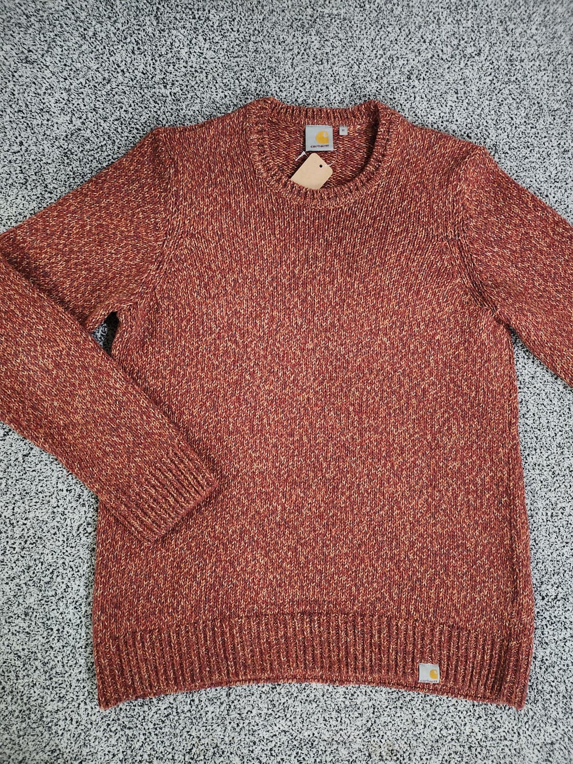 칼하트 니트 (오렌지 믹스 컬러) 상품이미지2