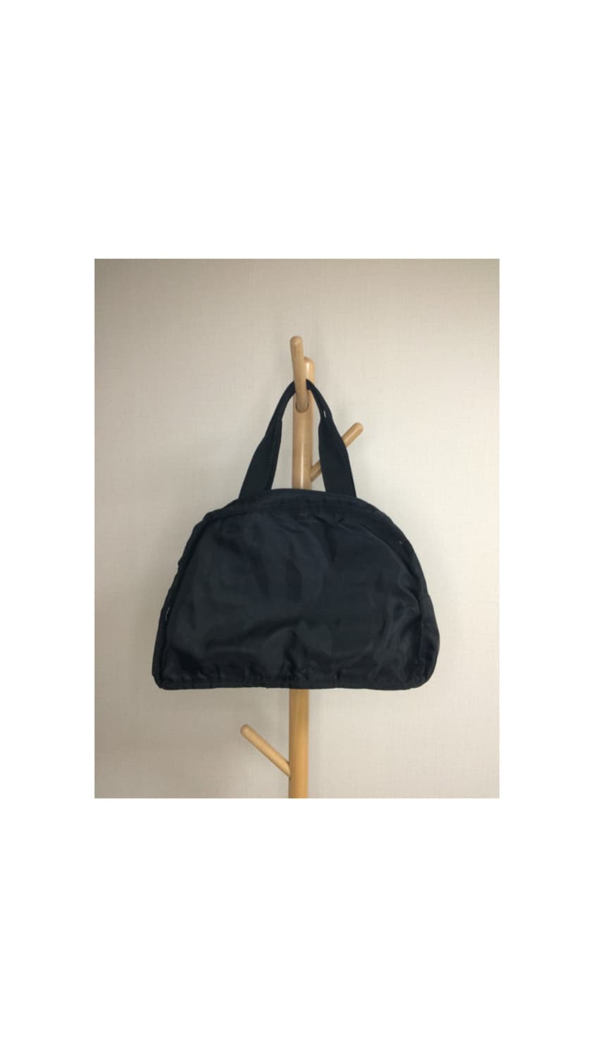 아웃도어 프로덕트 브라운 도트 플라워 보스턴백 상품이미지4