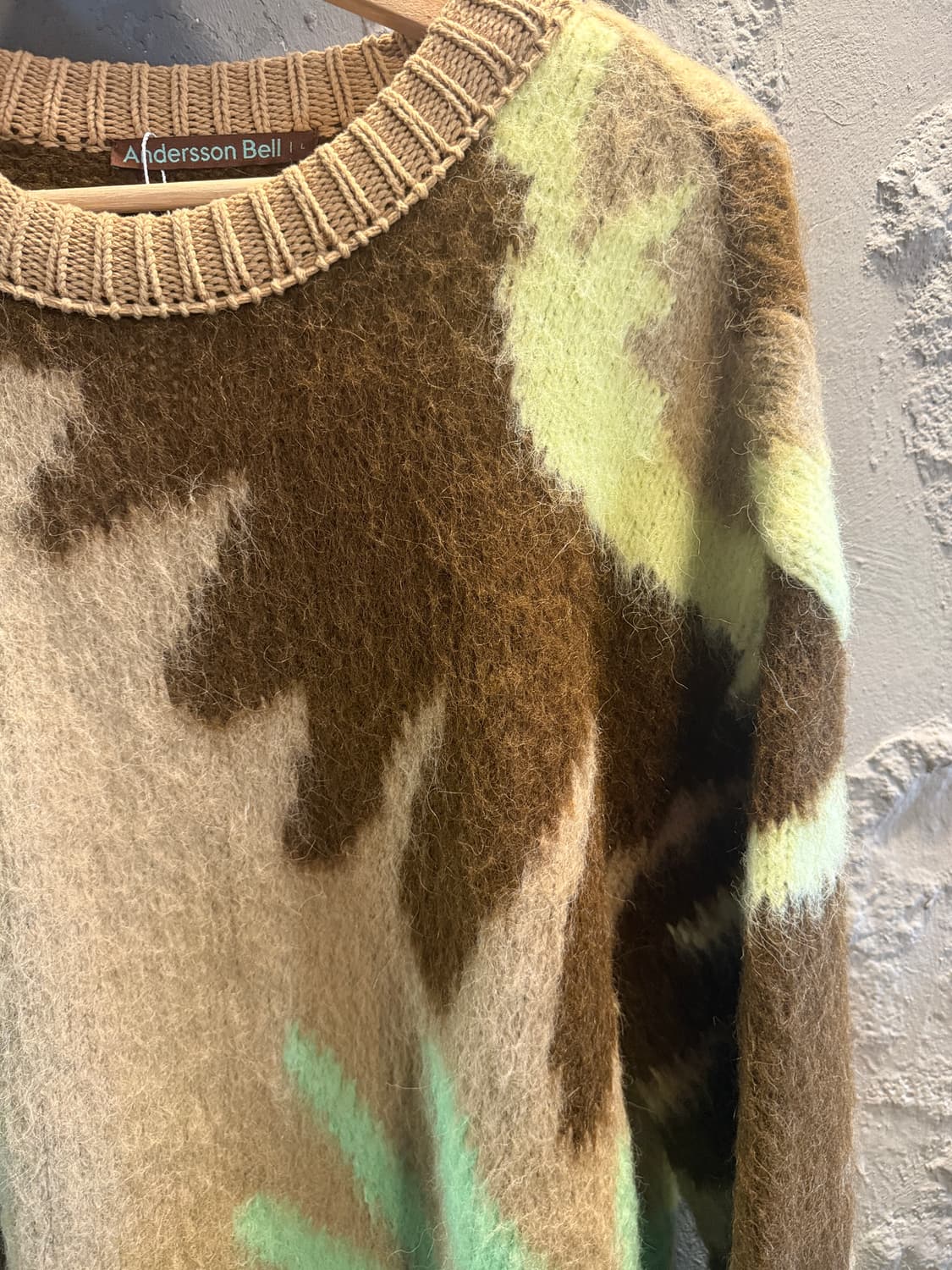 Andersson Bell 브러쉬드 패턴 니트 (L) 상품이미지2