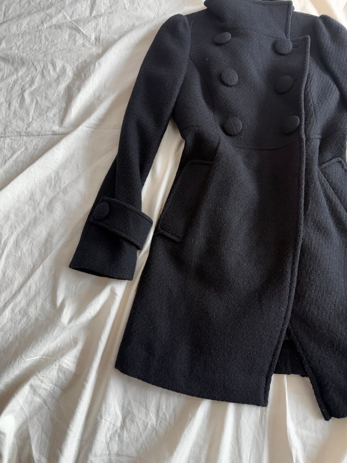 세실맥비 고스로리 로걀 공겜여주 펑크 락시크 울코트 상품이미지2