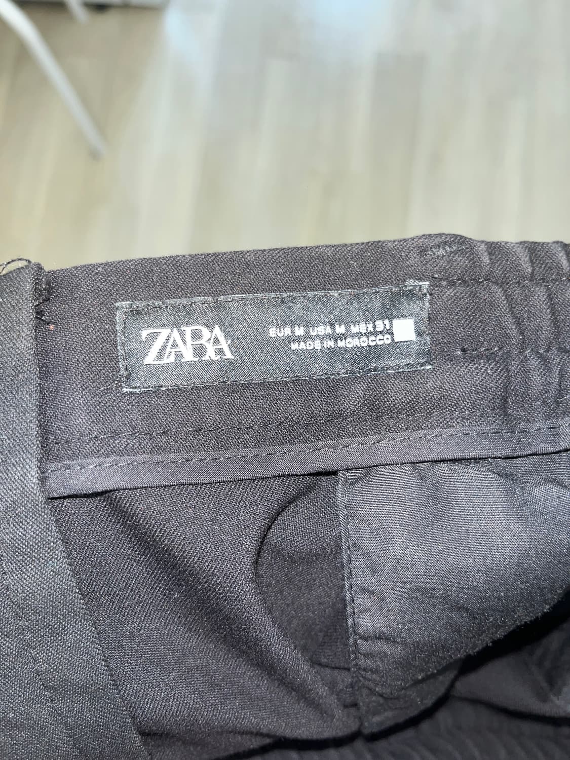 자라 맨즈 와이드슬랙스 M 상품이미지3