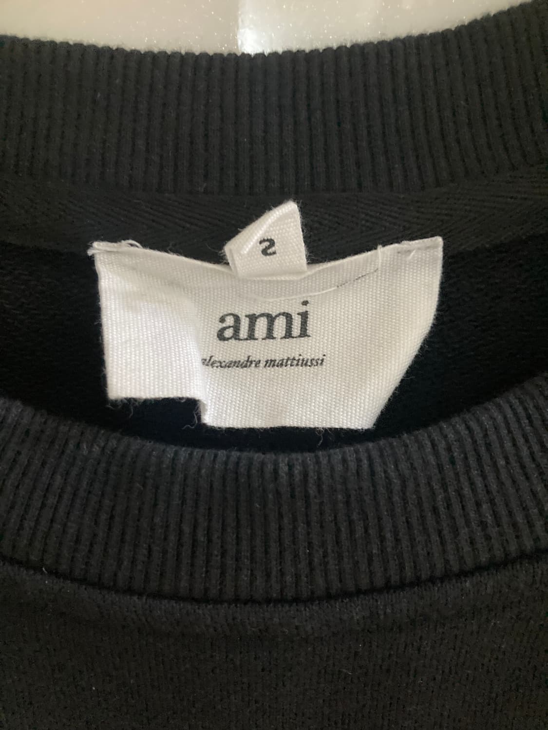 아미 스몰로고 맨투맨 S 상품이미지5