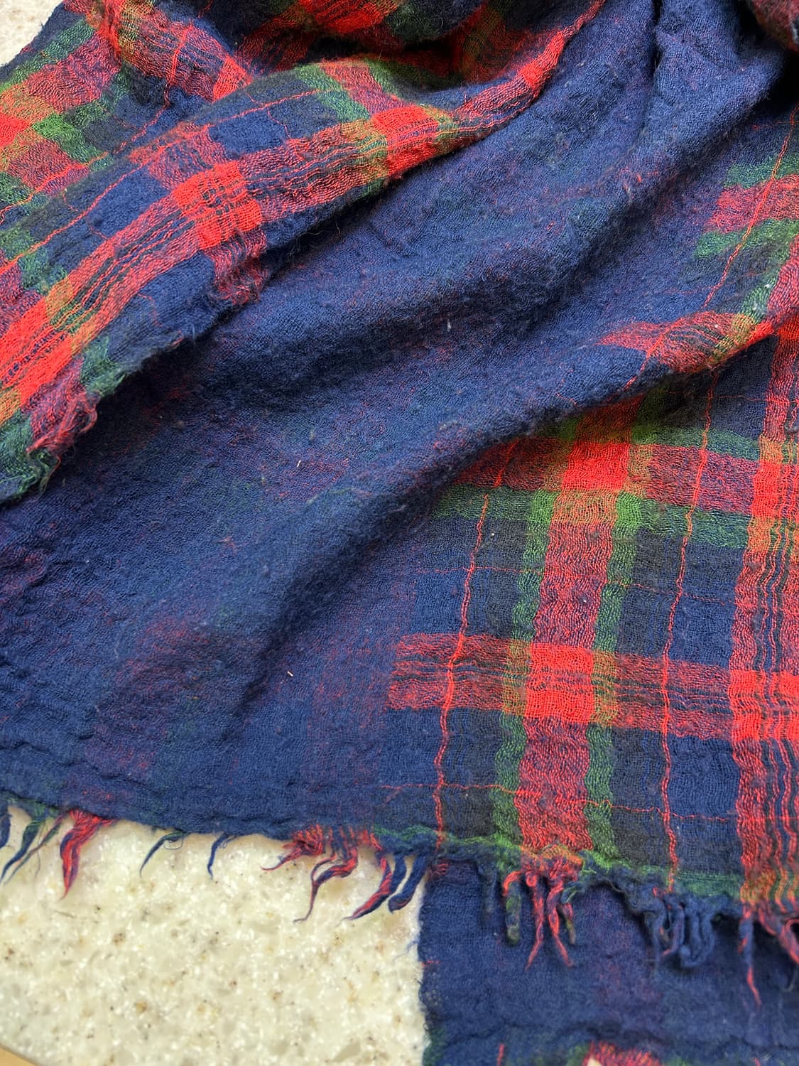 빈티지 비비안웨스트우드 체크 머플러 상품이미지5