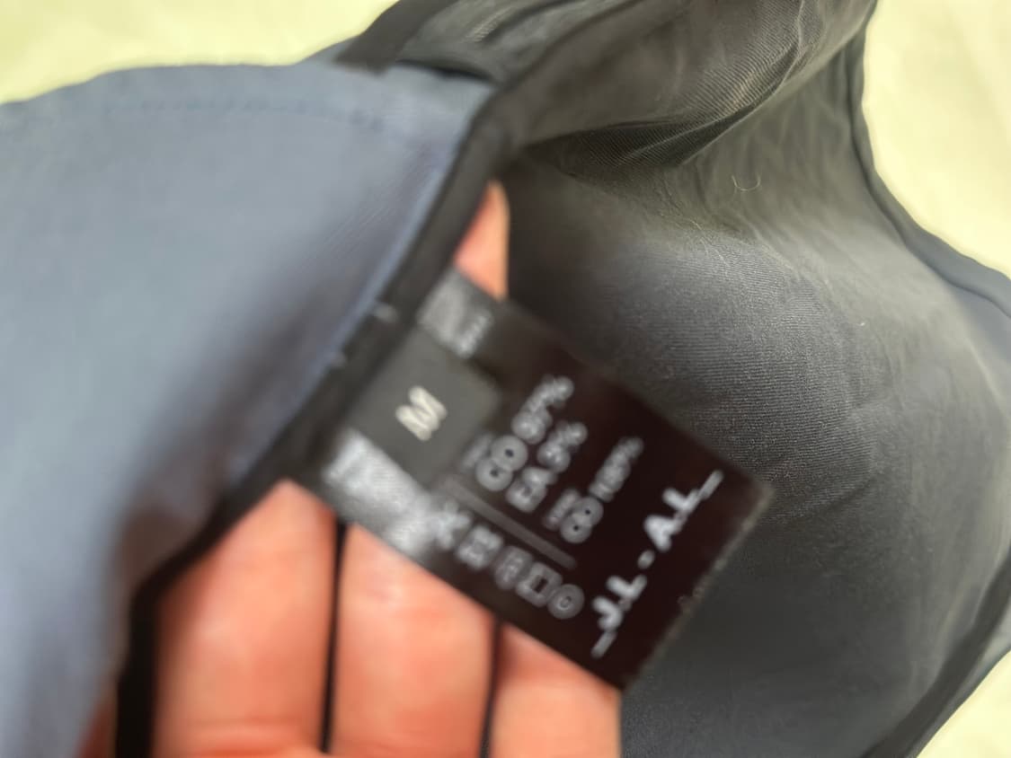 Jlal 블루 스플릿 트렌치 코트(m) 상품이미지7