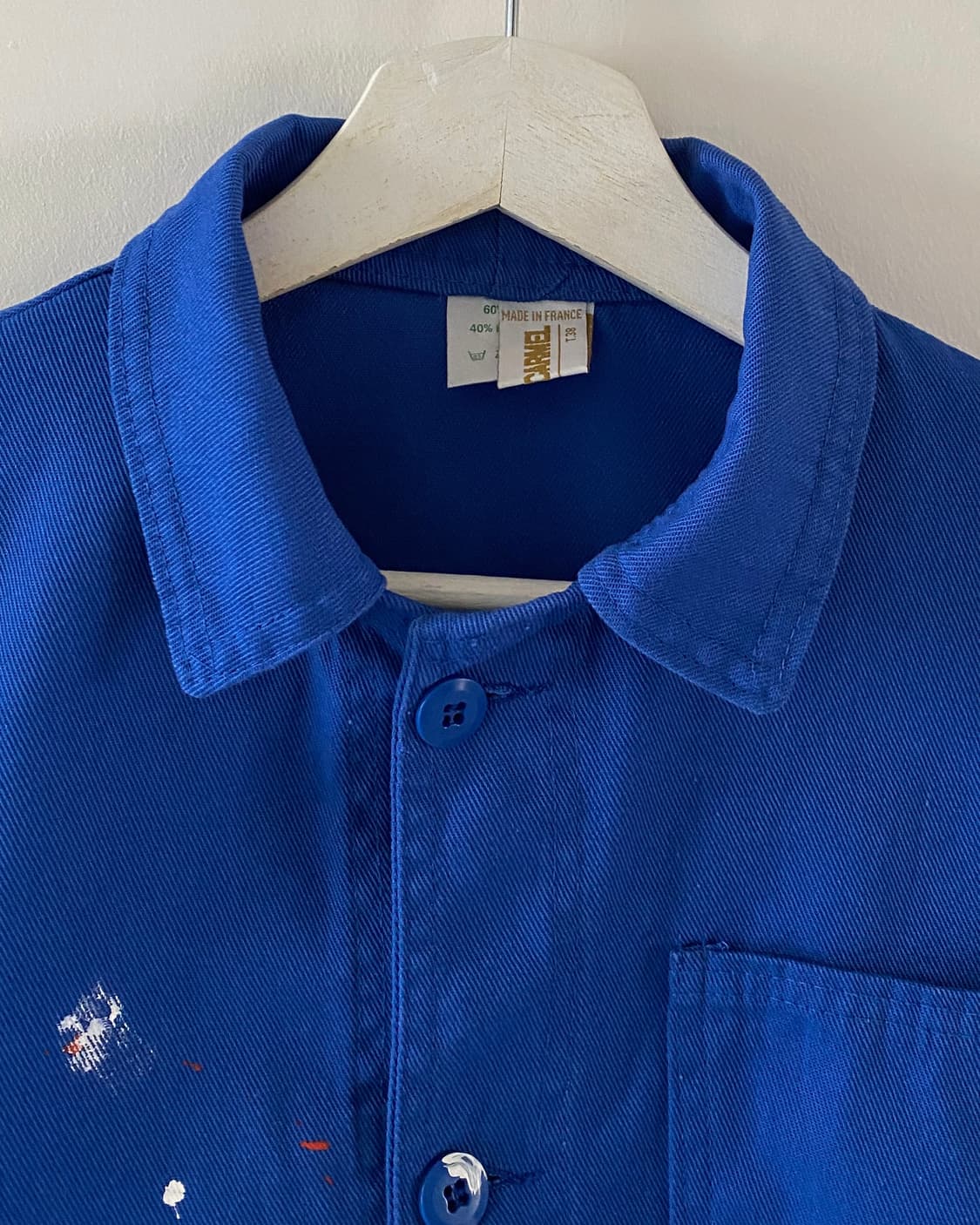 오리지널 빈티지 페인팅 프렌치 워크자켓 028 상품이미지3