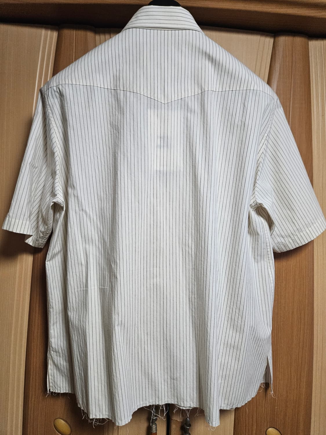 토니웩 로우컷 스트라이프 반팔 셔츠 상품이미지3