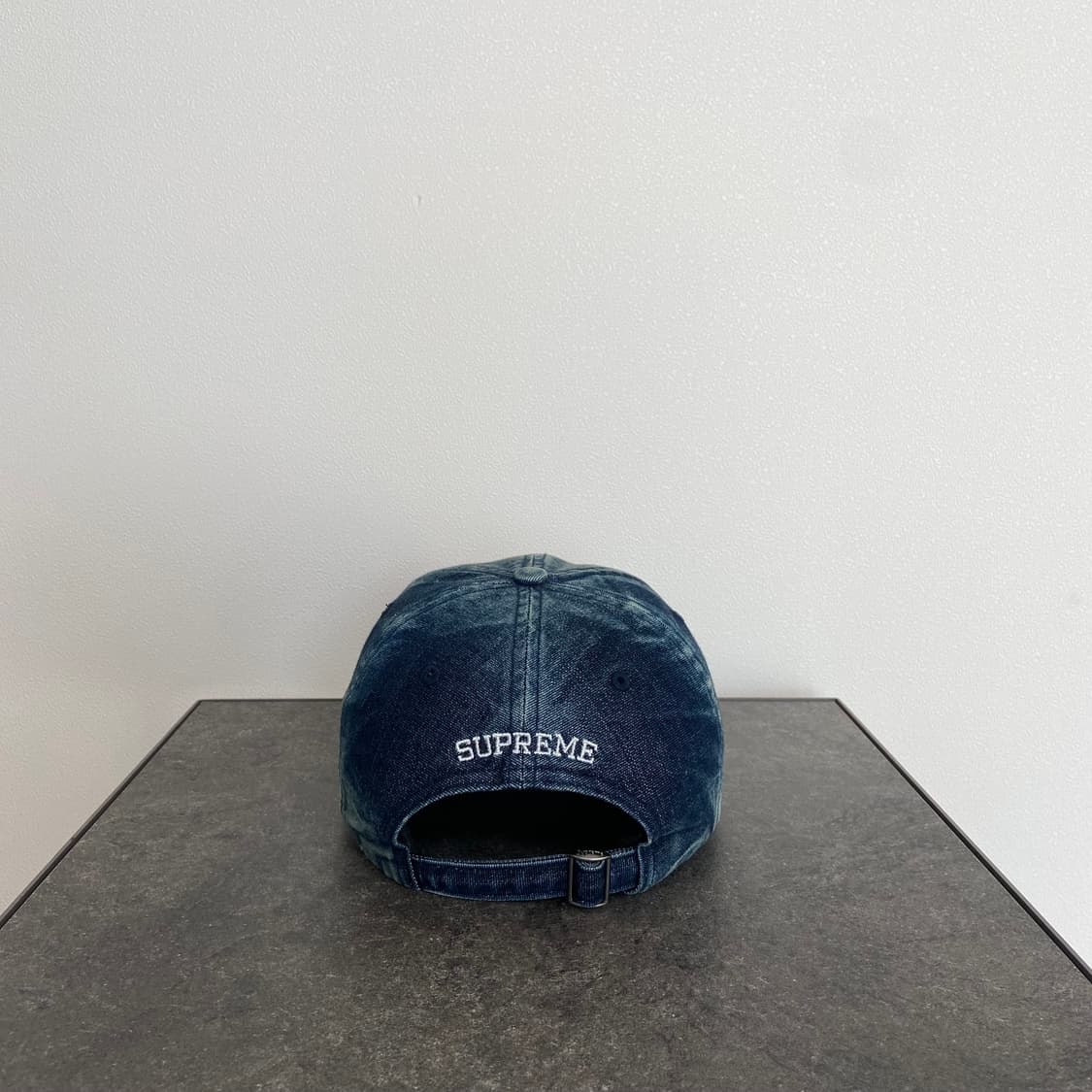 (OS) 슈프림 S로고 볼캡 모자 더티 데님 상품이미지4
