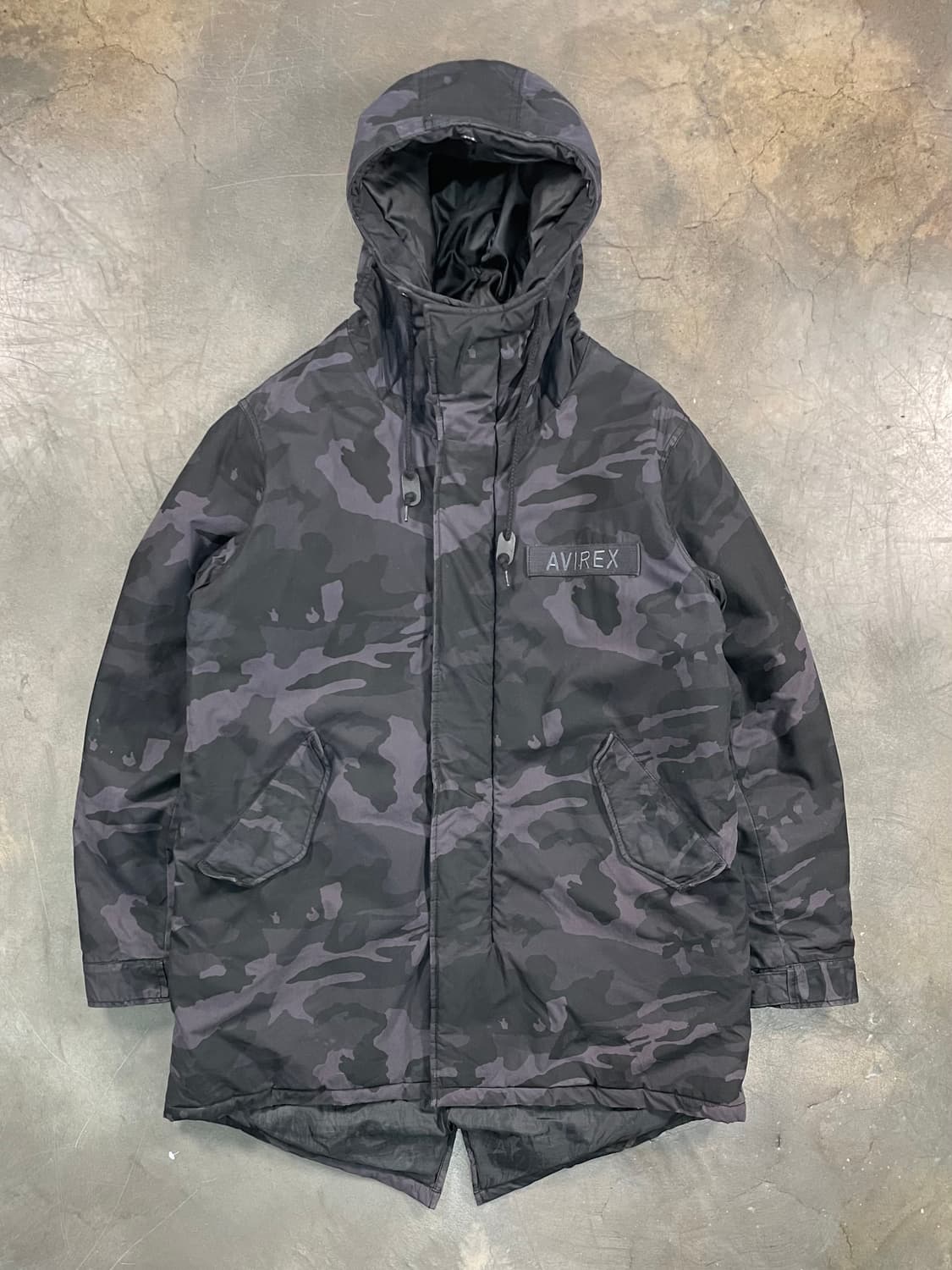 아비렉스 그레이카모 피쉬테일 파카 상품이미지1