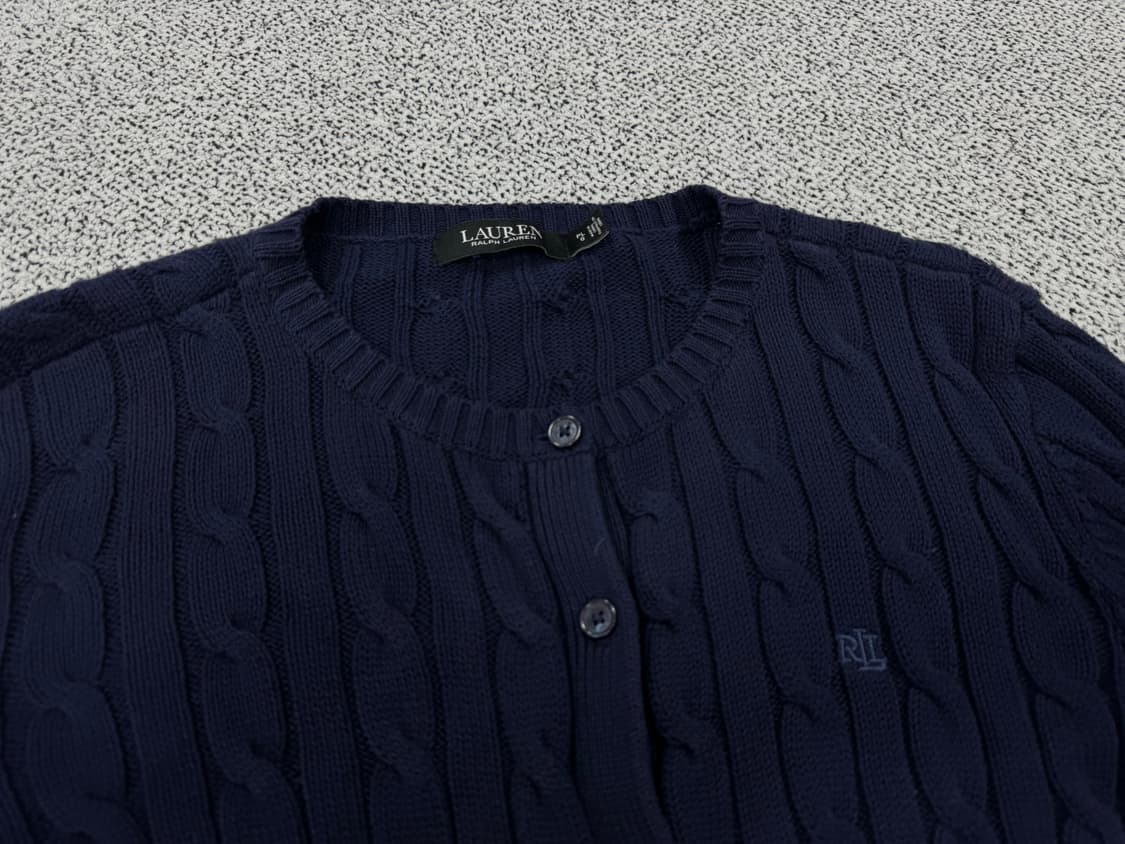 폴로 랄프로렌 블랙라벨 꽈배기니트 가디건 상품이미지2