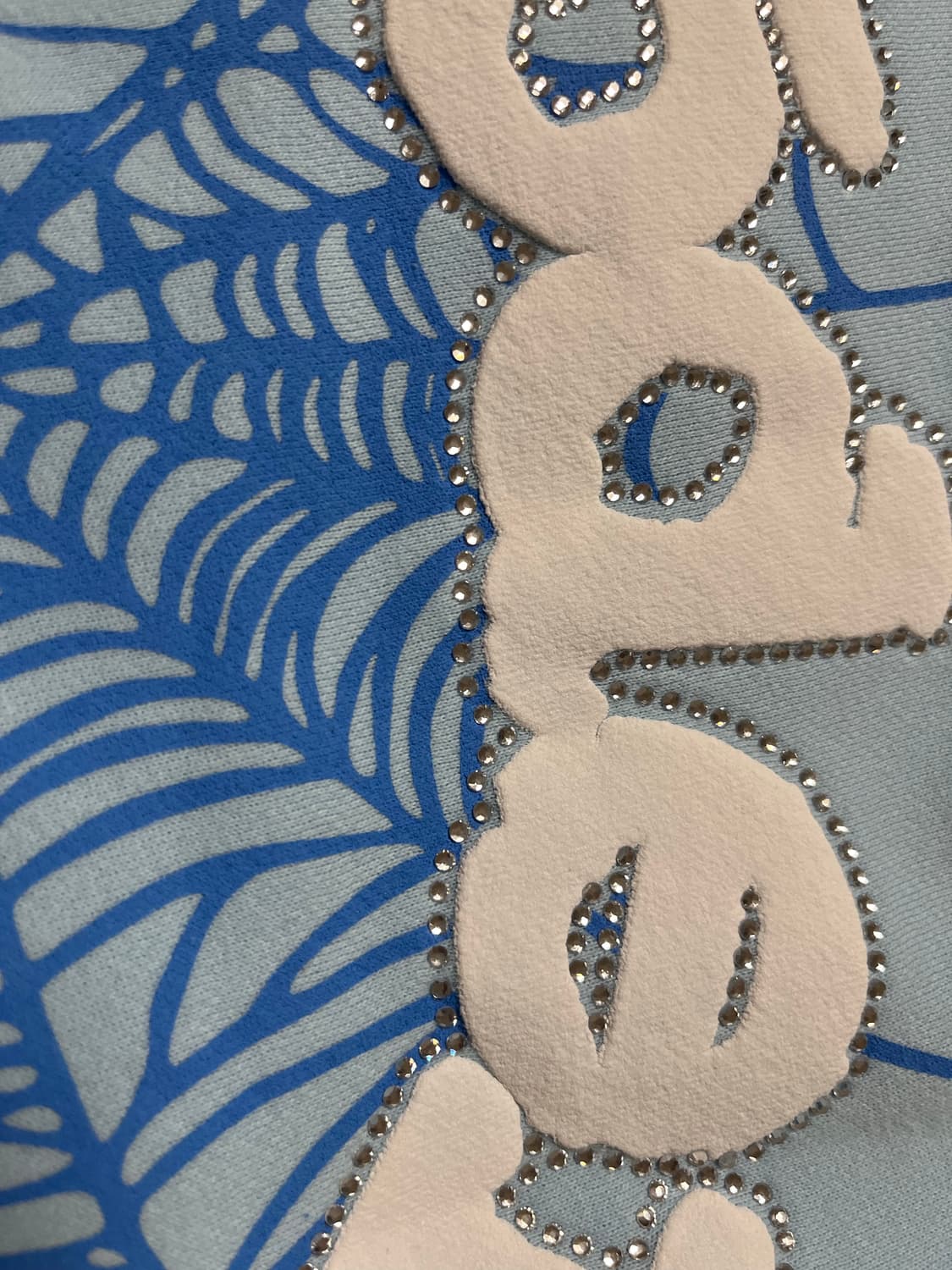 sp5der 후드티 베이비 블루 상품이미지3