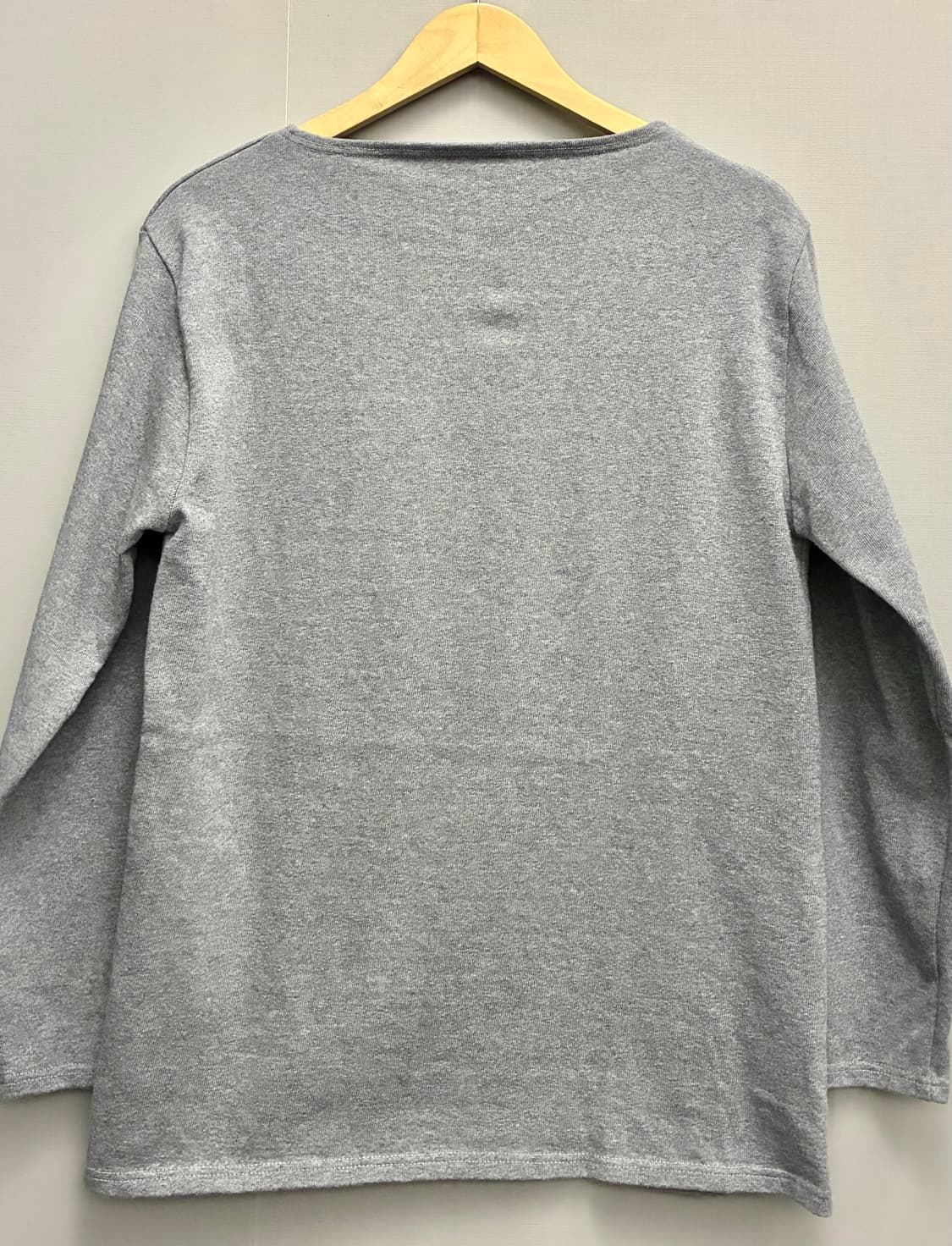 (T4/M)세인트제임스 길도 무지 엘보패치 롱슬리브 긴팔티셔츠 상품이미지7