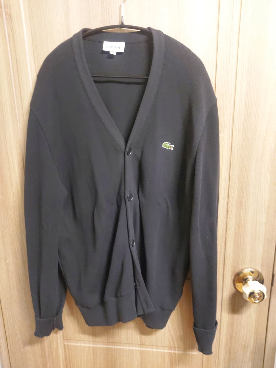 라코스테 블랙 가디건 상품이미지1