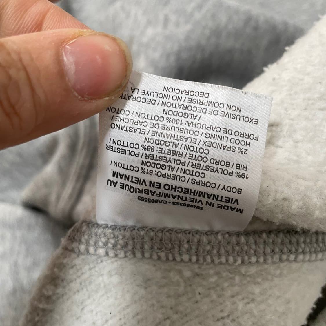 나이키 기모 후드 5583 상품이미지4