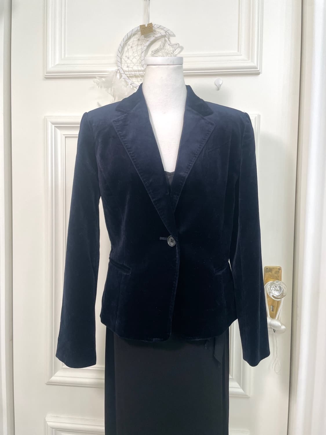 blue velvet basic jacket 상품이미지1