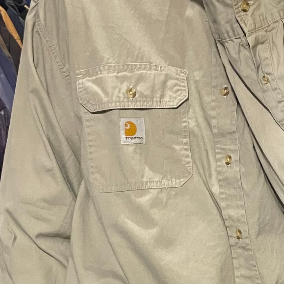 [IM] carhartt 칼하트 라이트그레이  긴팔셔츠 상품이미지6