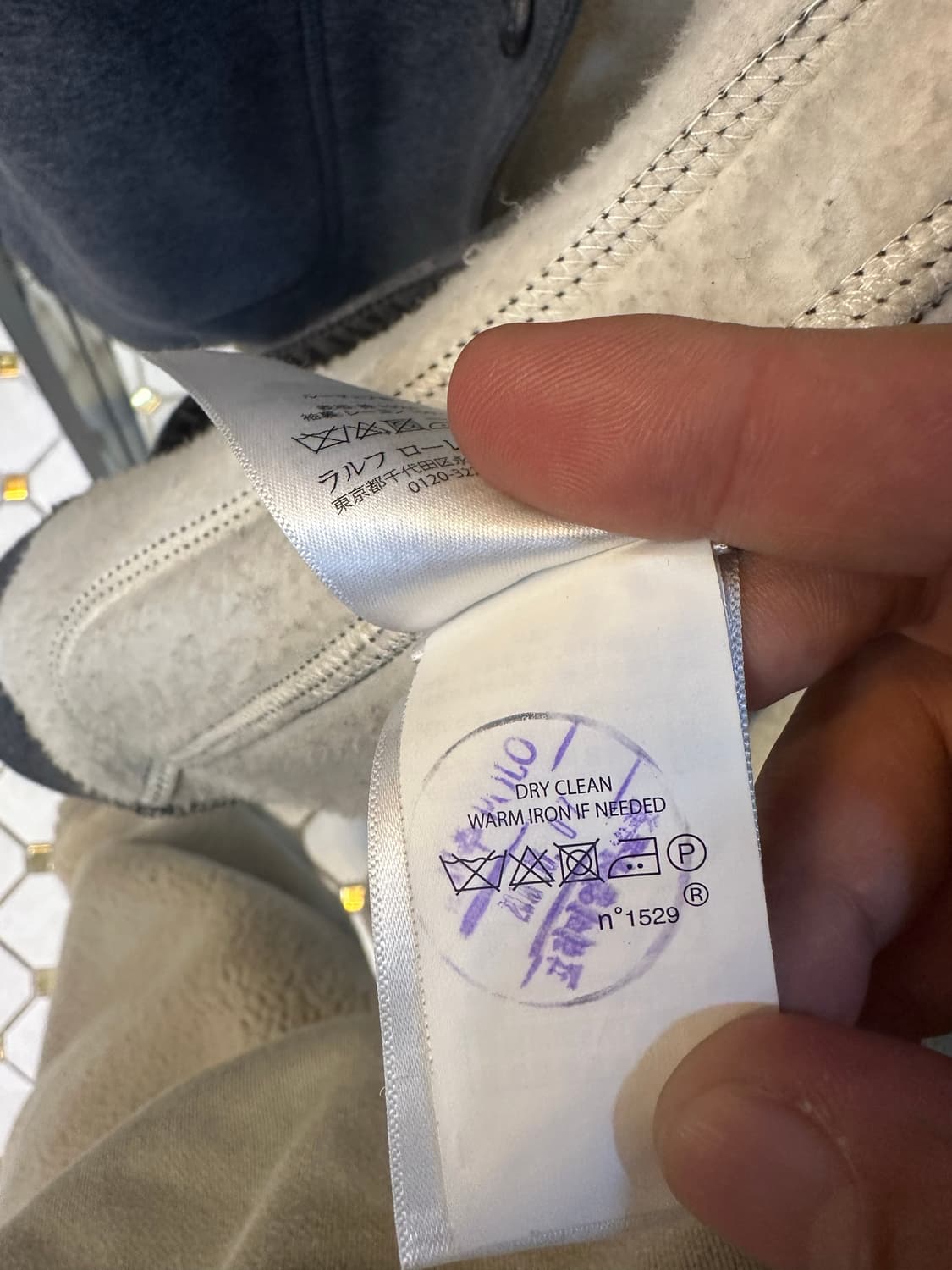 폴로 회색 남성 블레이저 자켓 상품이미지4