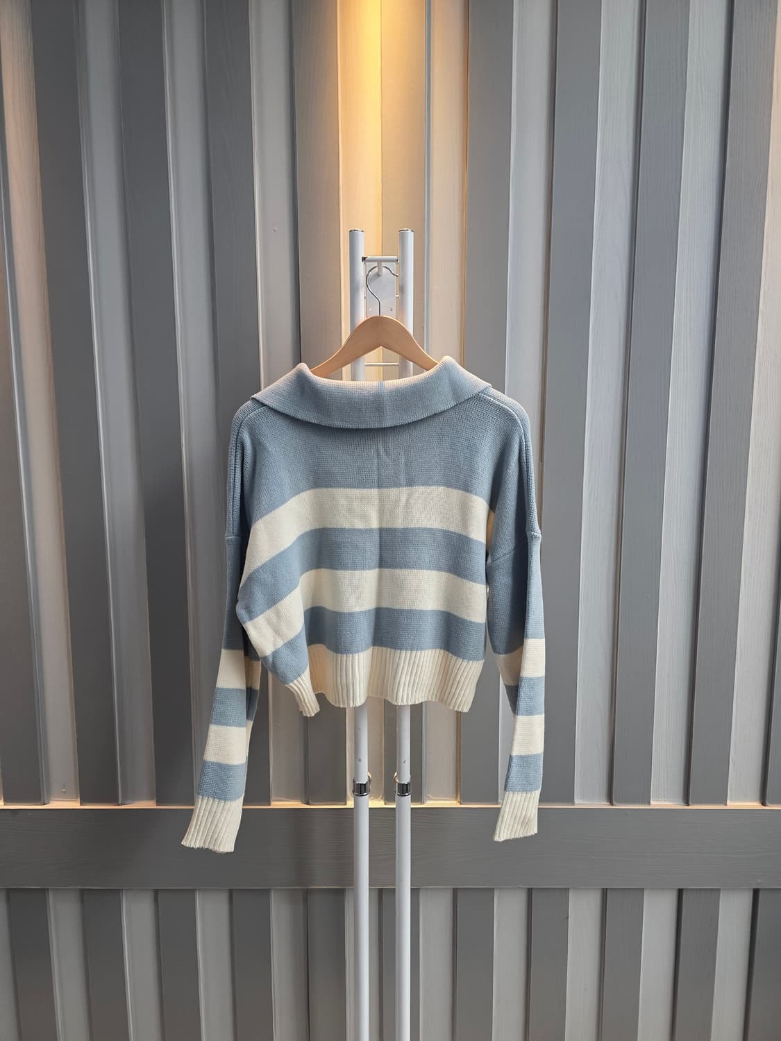 단가라 니트 상품이미지4