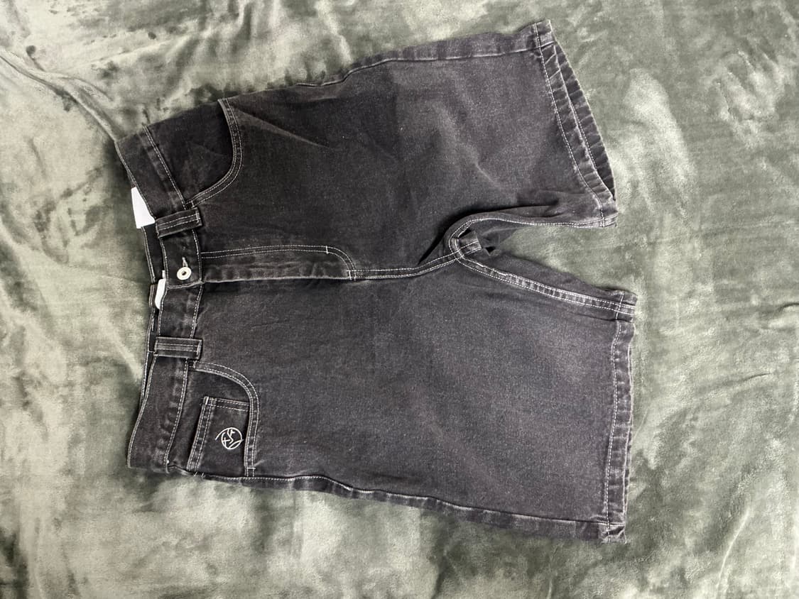 폴라 빅보이 쇼츠 실버블랙 상품이미지1