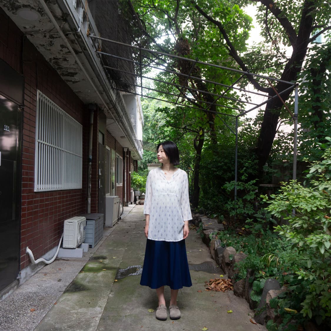 잔꽃 코튼바람 블라우스 상품이미지9