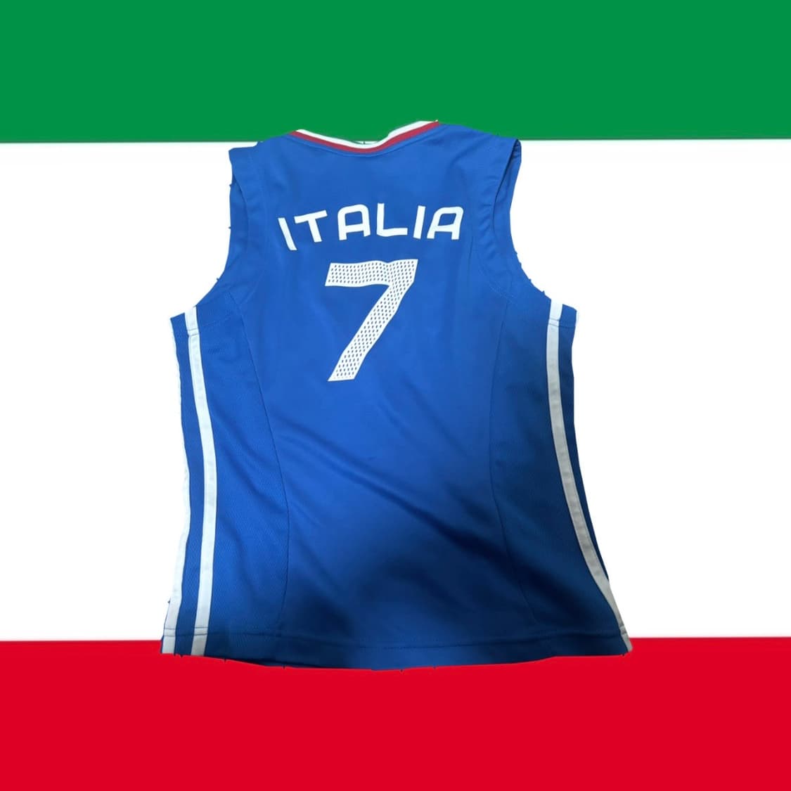 아디다스 빈티지 이탈리아 슬리브리스 유니폼 상품이미지2