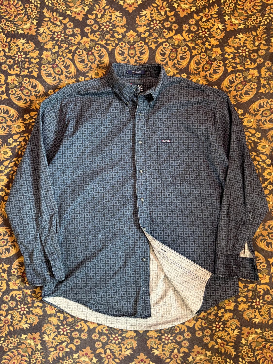 Chaps 랄프로렌 버튼다운 패턴 셔츠 상품이미지1