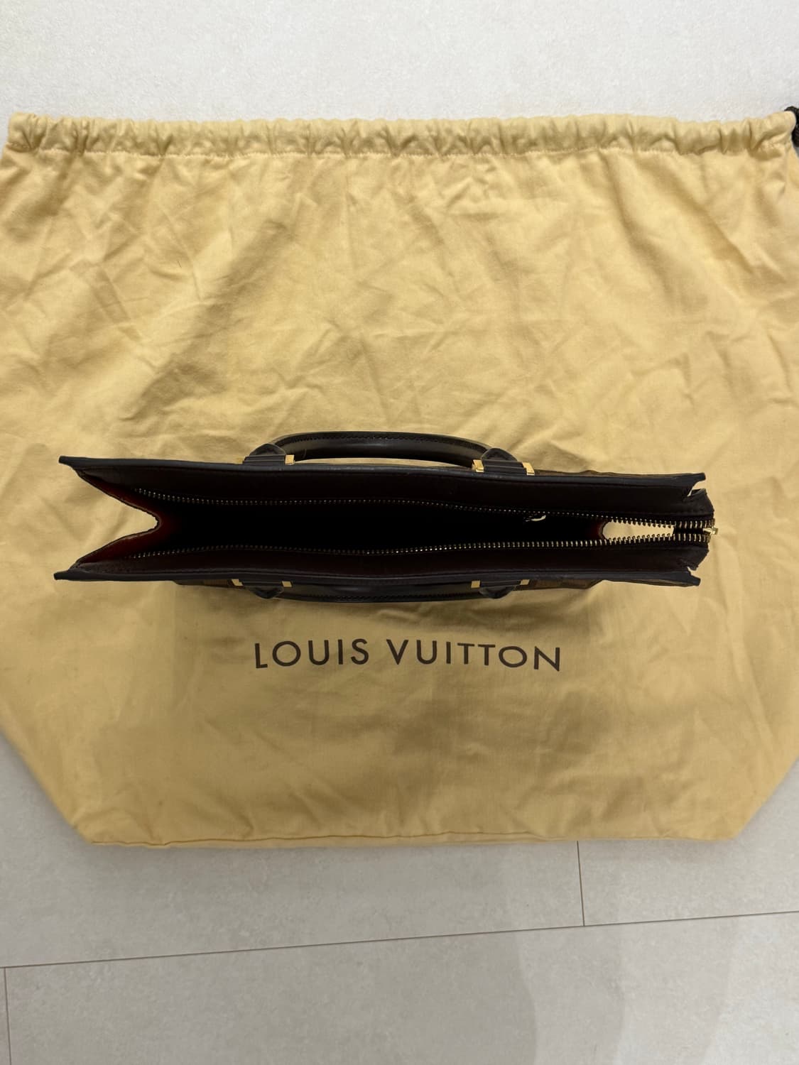 루이비통 다미에 에벤 삭 플라 토트백 상품이미지4