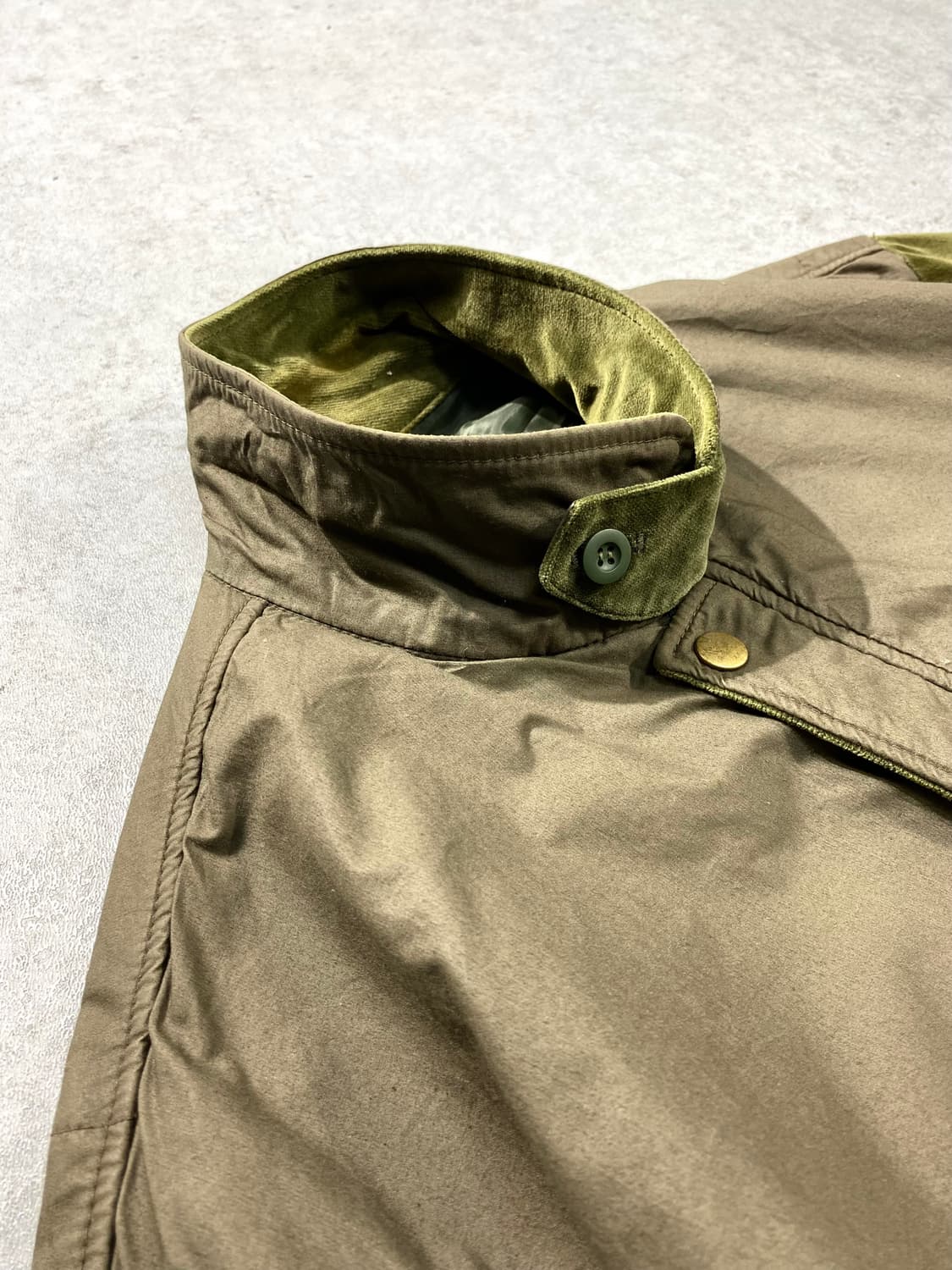 [L] 90s Simple Life 심플라이프 재팬 벨벳 봄버자켓 상품이미지4