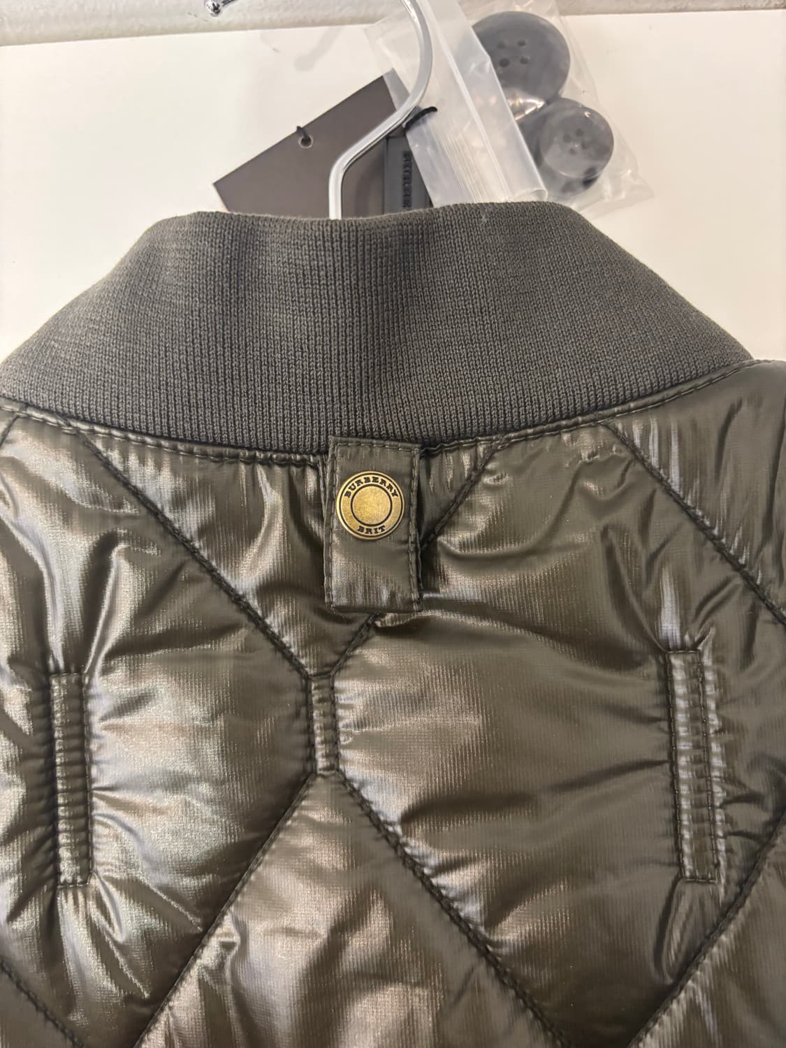 BURBERRY BRIT 버버리 브릿 퀼팅 조끼 L 상품이미지7