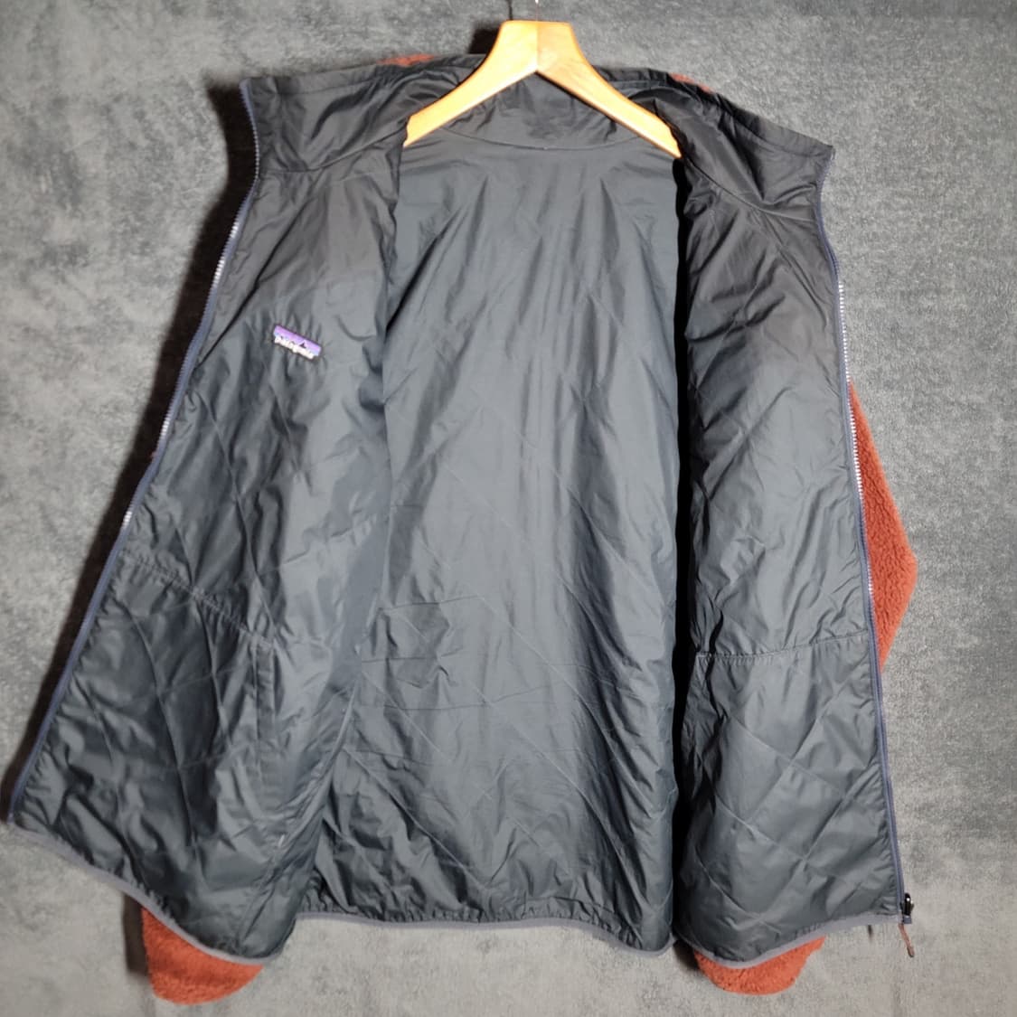 파타고니아 클래식 레트로-X 리버시블 플리스 자켓 오렌지 상품이미지3