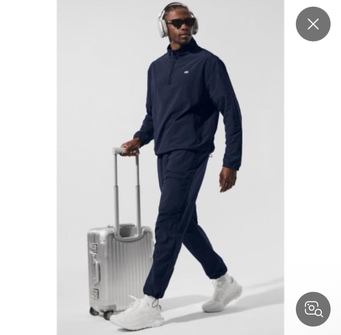 알로요가 테이크어웨이 트랙팬츠 사이즈M 네이비 새상품 상품이미지1