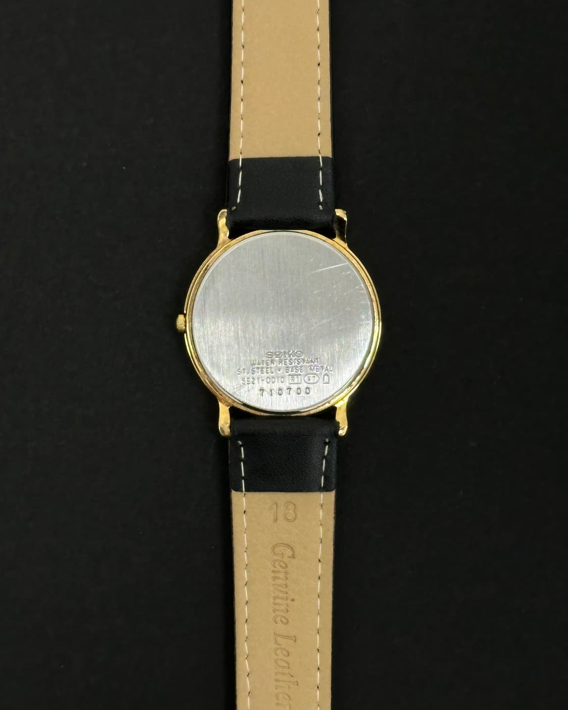 세이코 스피릿 골드 라운드 쿼츠 시계 상품이미지6