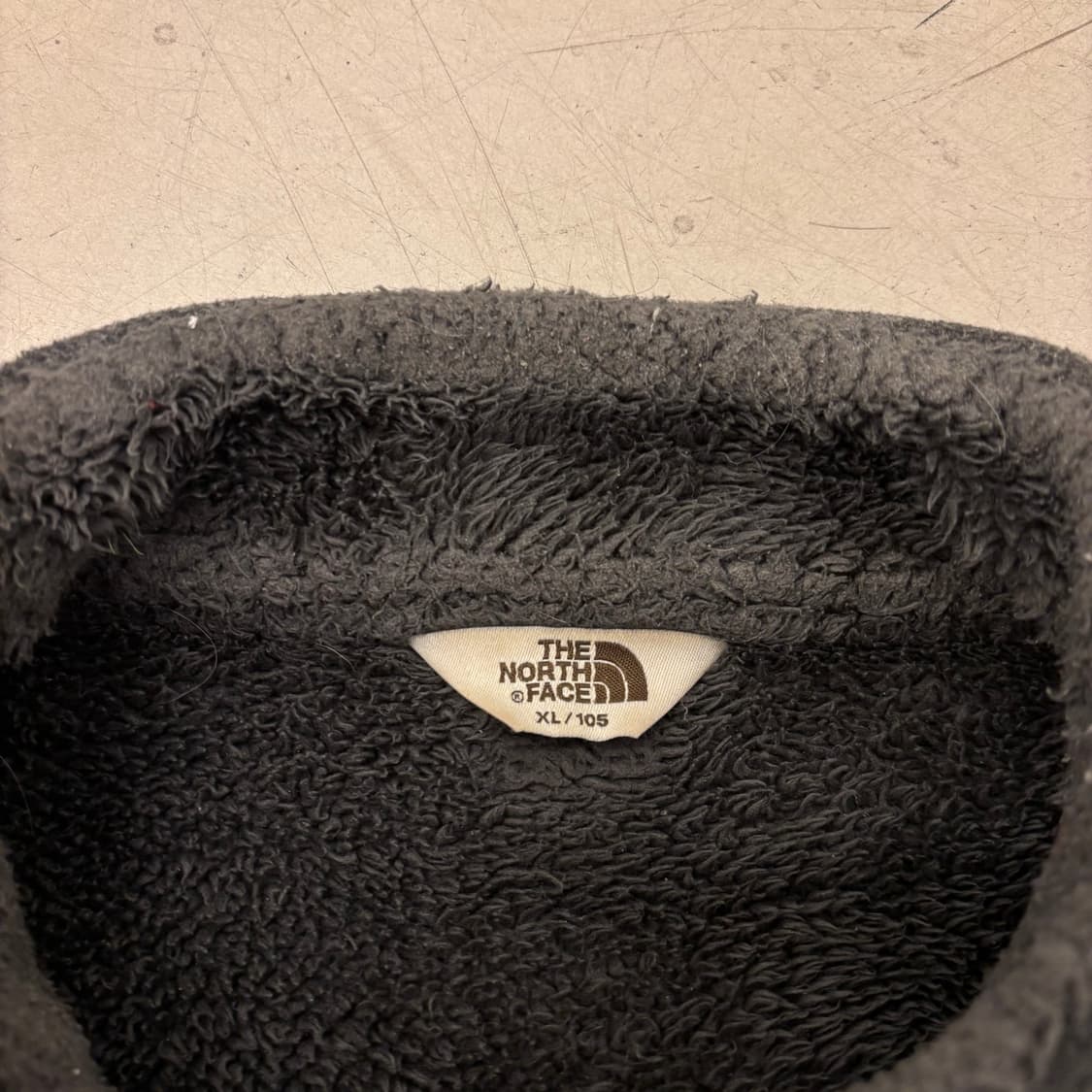 노스페이스 화이트라벨 그레이 플리스 집업 상품이미지3