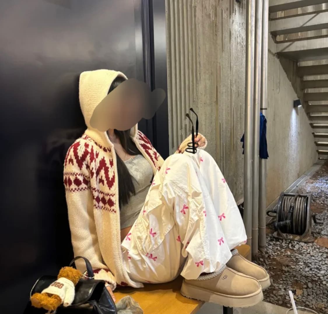 유희 리본 카고 팬츠 🎀  FREE  상품이미지2