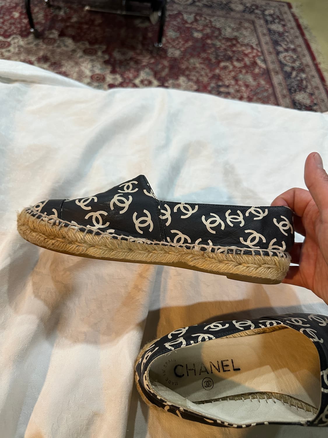 샤넬 에스파듀 단화 36(230) 상품이미지4