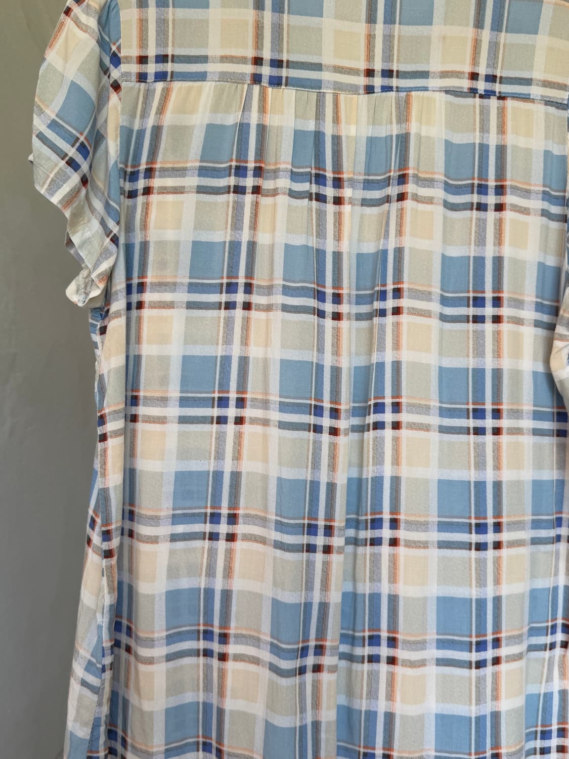 페어리 투포켓 체크 셔츠 상품이미지6