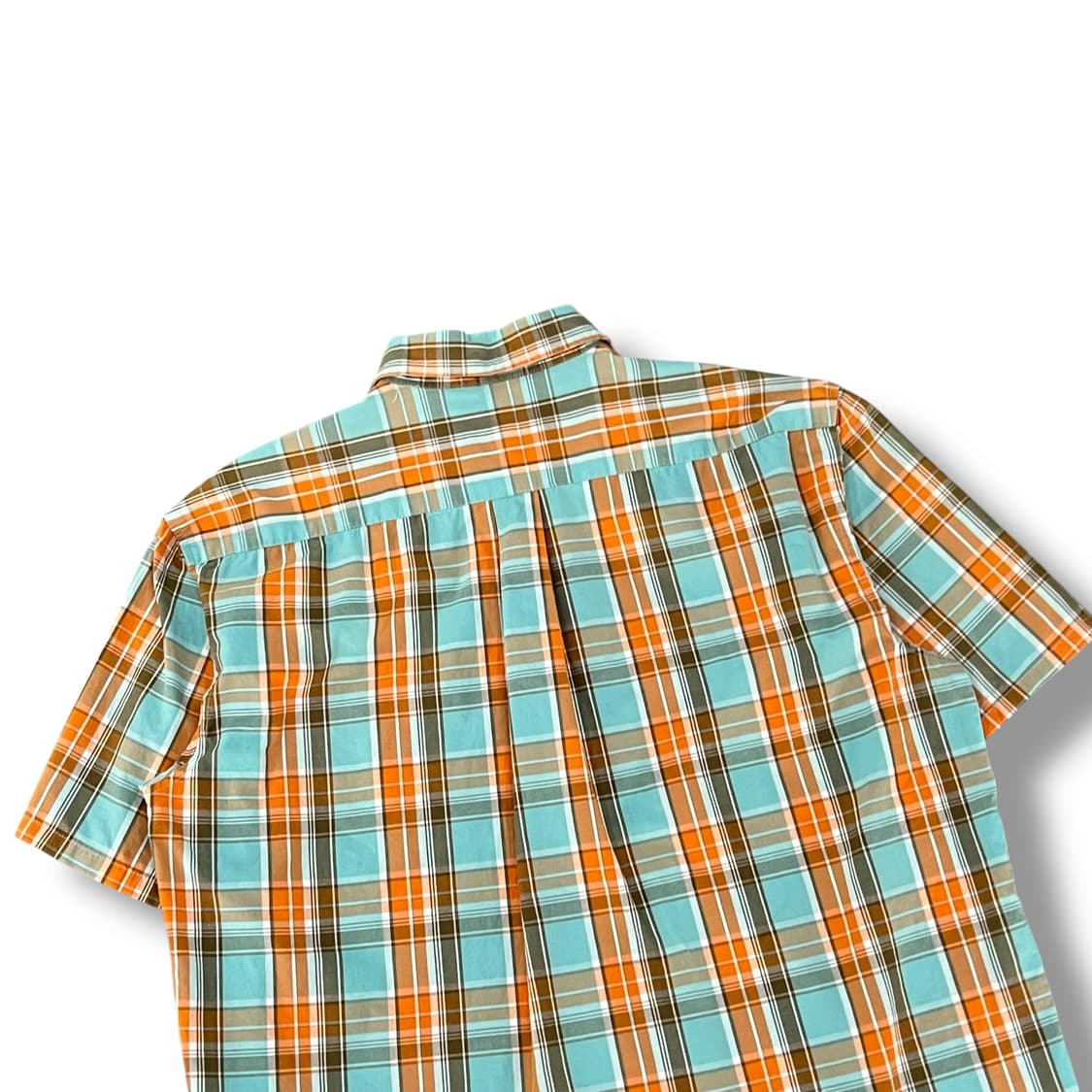  90s stussy 체크 하프셔츠 y12399 상품이미지6