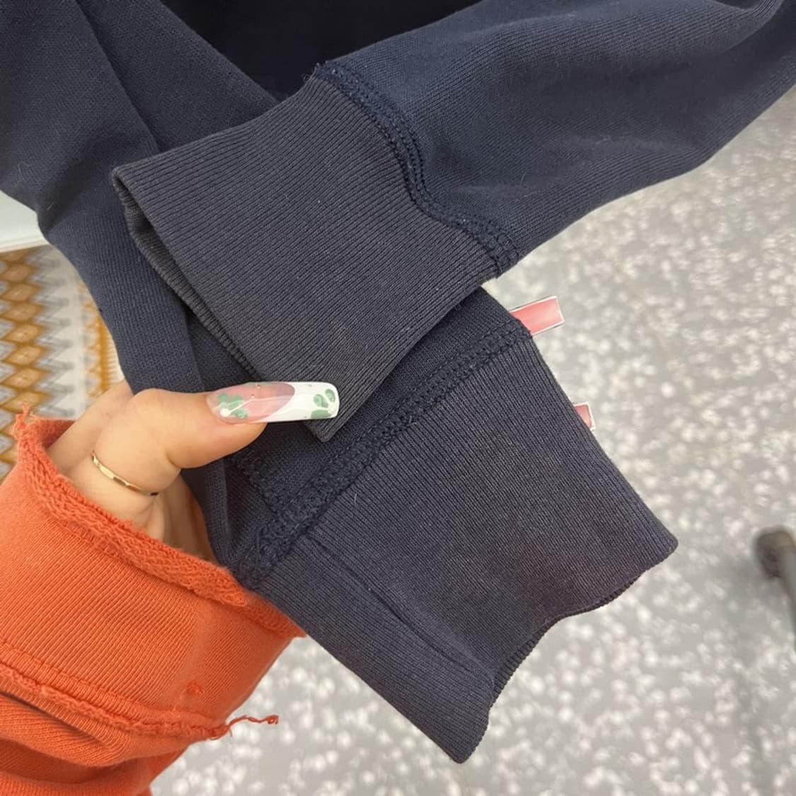 아베크롬비 Y2K 빈티지 대장급 딱붙핏 버튼 후드집업 XL C11057 상품이미지7