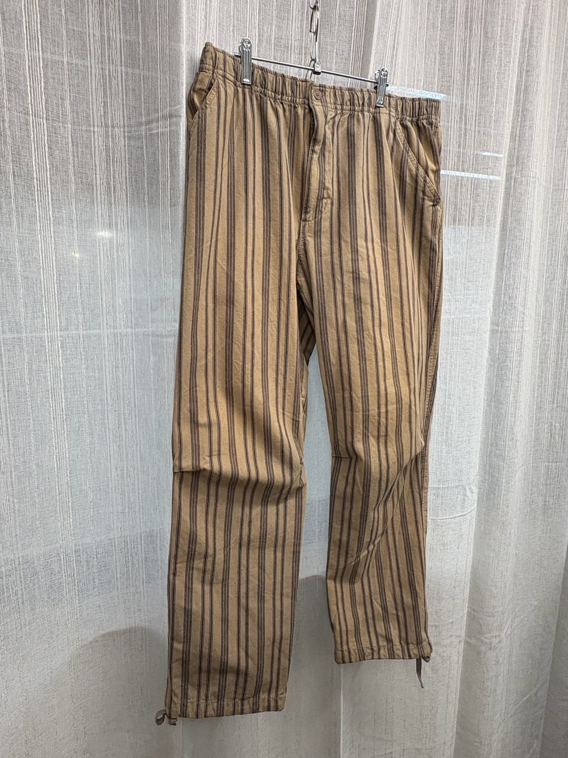 제페니즈 빈티지 스트라이프 린넨 팬츠 상품이미지2