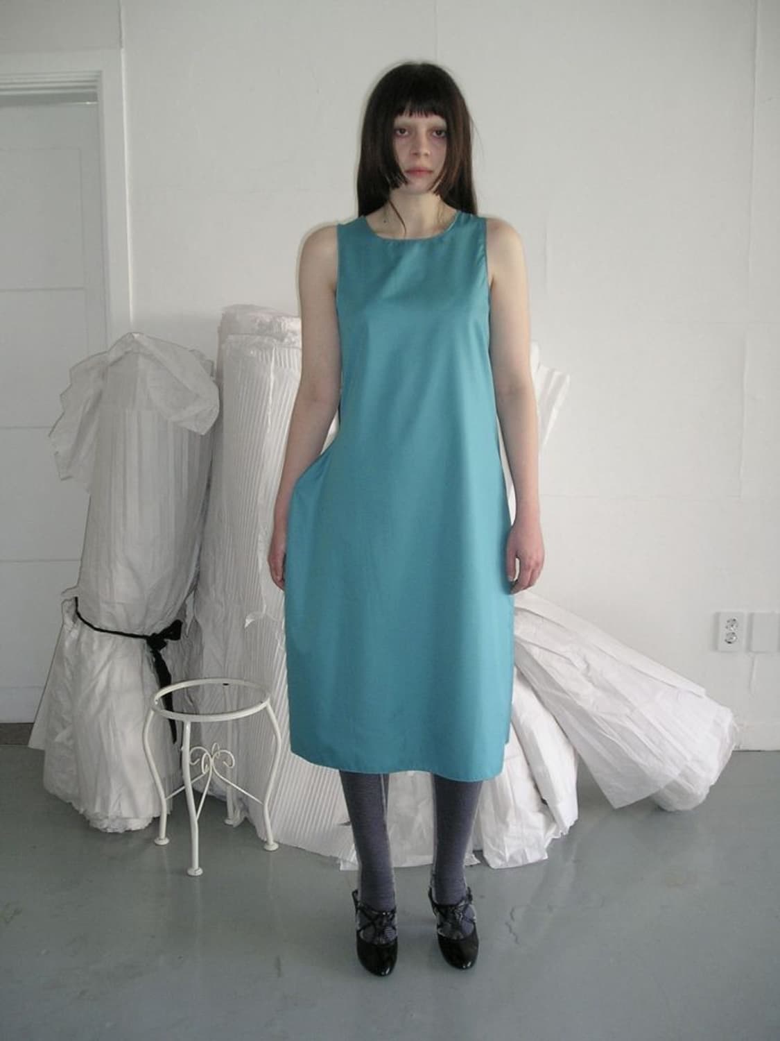 에옹쓰 샤샤 이너 원피스 드레스(딥 블루) eonts SHASHA 상품이미지1