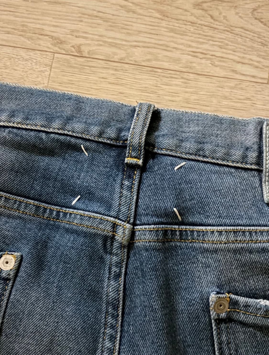 메종 마르지엘라 백스티치 데님 34 상품이미지1