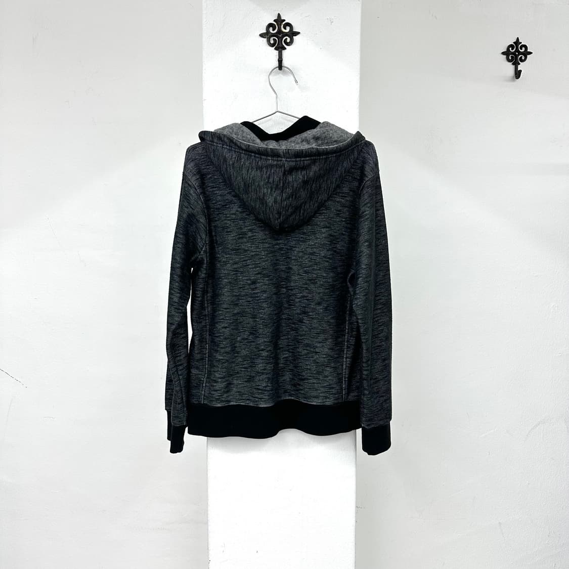 Semantic design deep blue hood zip 상품이미지5