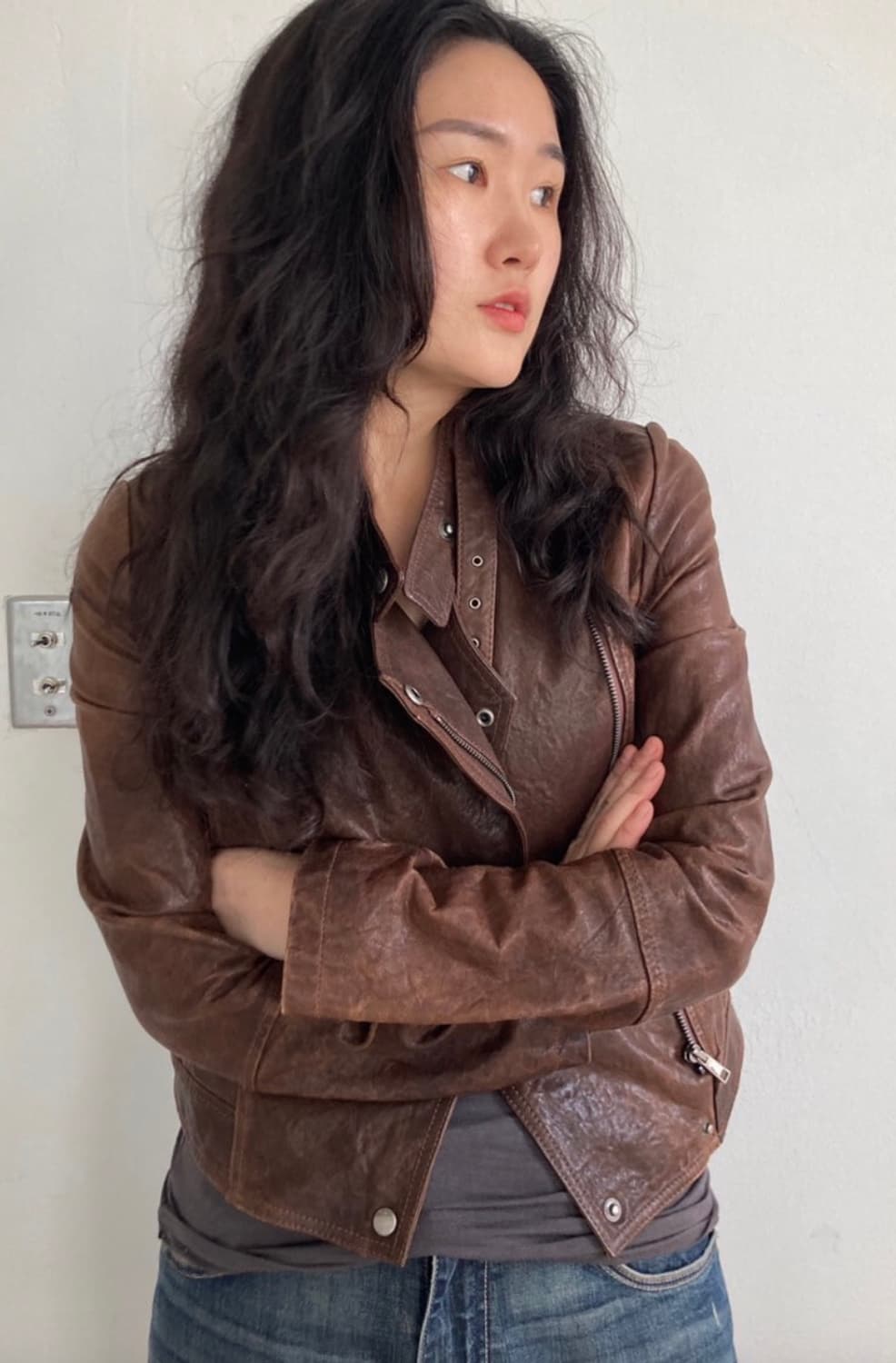 28. leather jacket 상품이미지2