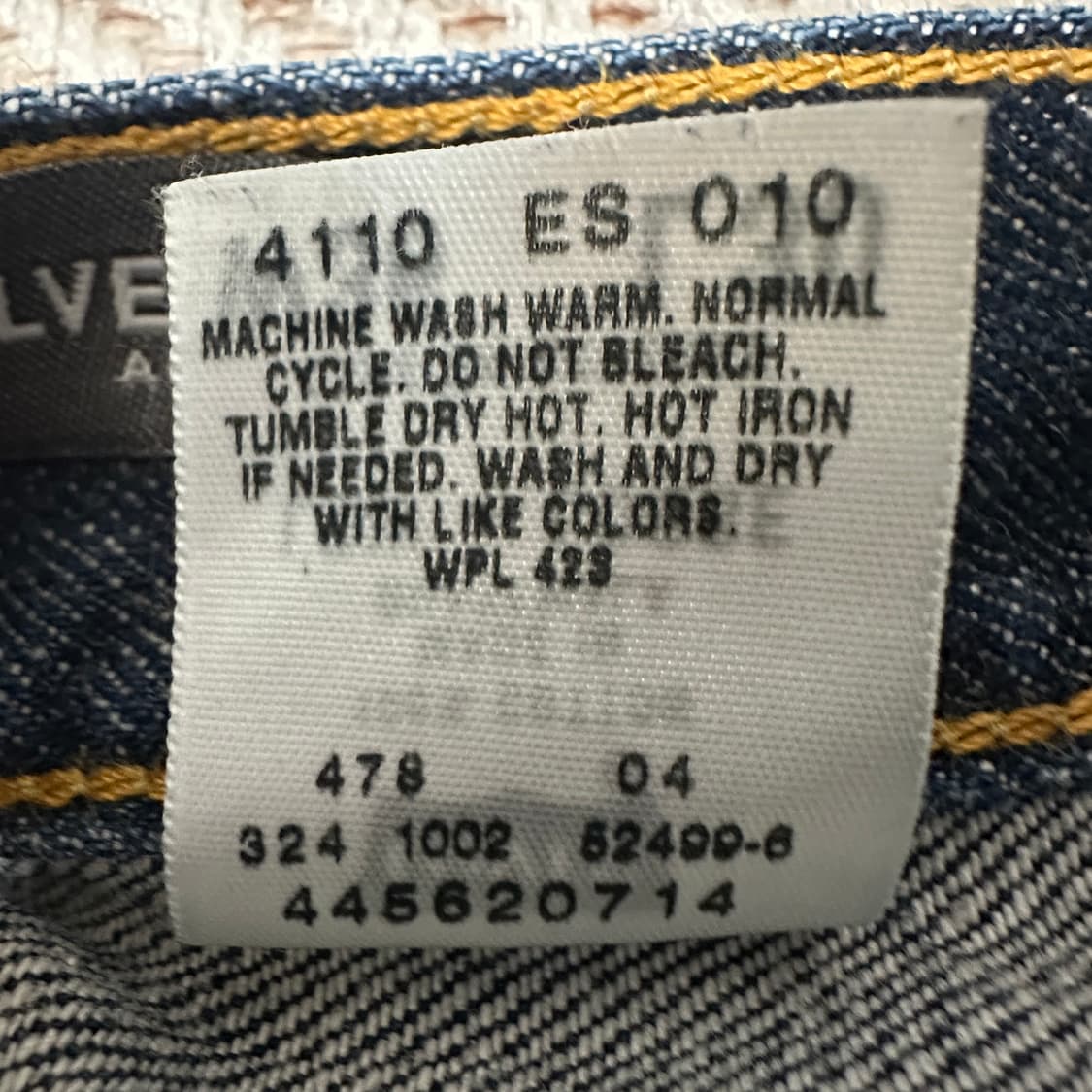 LEVI'S 00's silvertab denim pants 상품이미지7