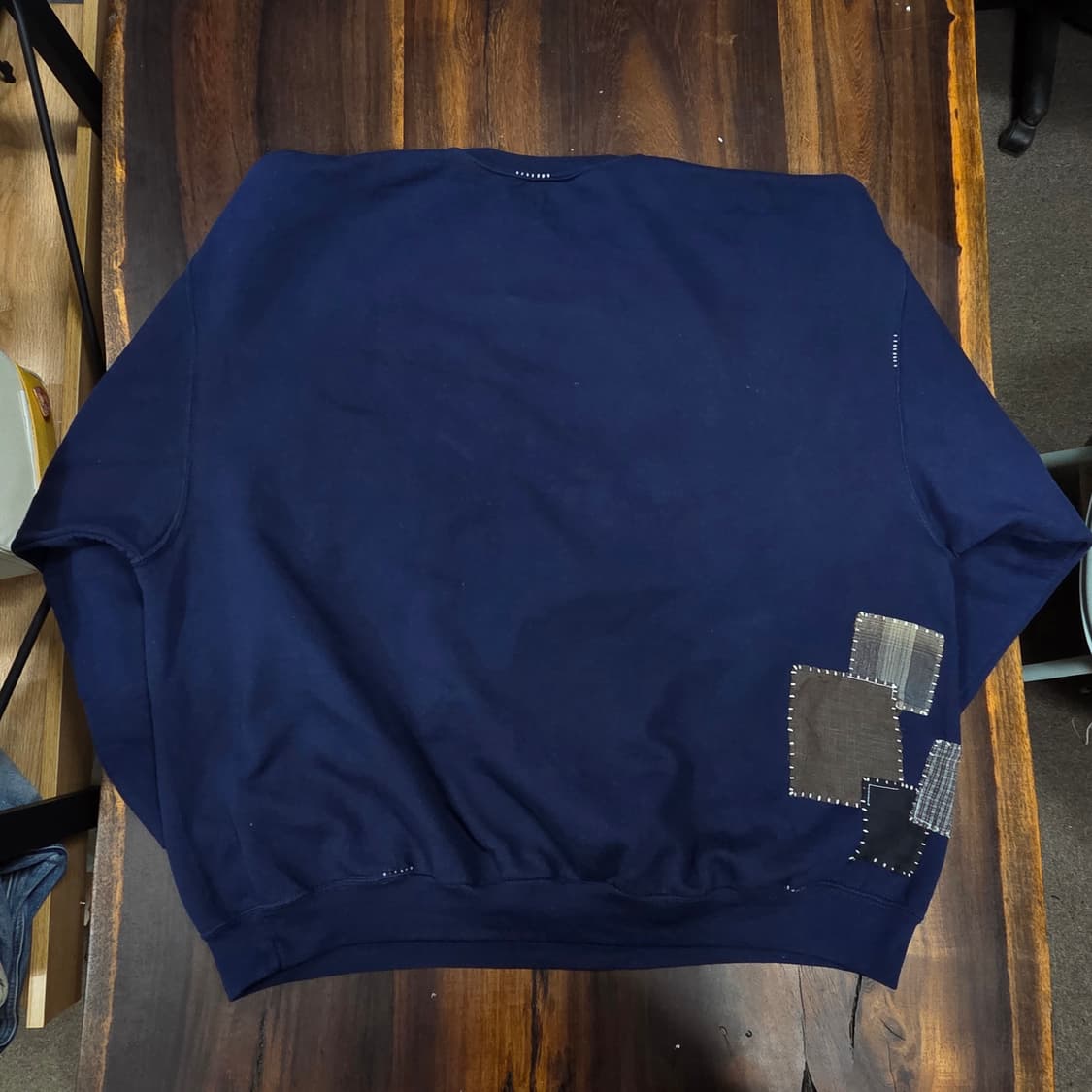 S.O/ 아플리케, 패치워크 커스텀 맨투맨 상품이미지5