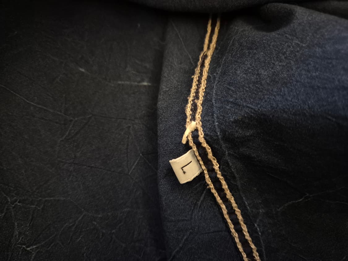 00s STONE ISLAND stitching 셔츠 상품이미지6