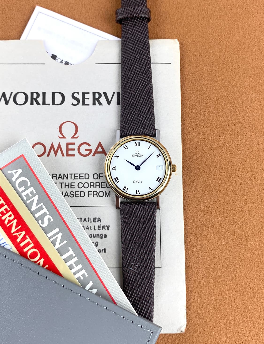 [FULL SET]OMEGA Lady De Ville date watch 상품이미지1